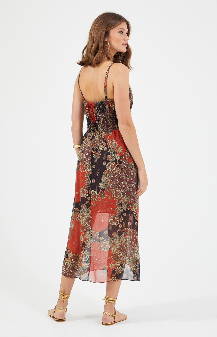 VESTIDO ALCINHA ESTAMPA NIARA