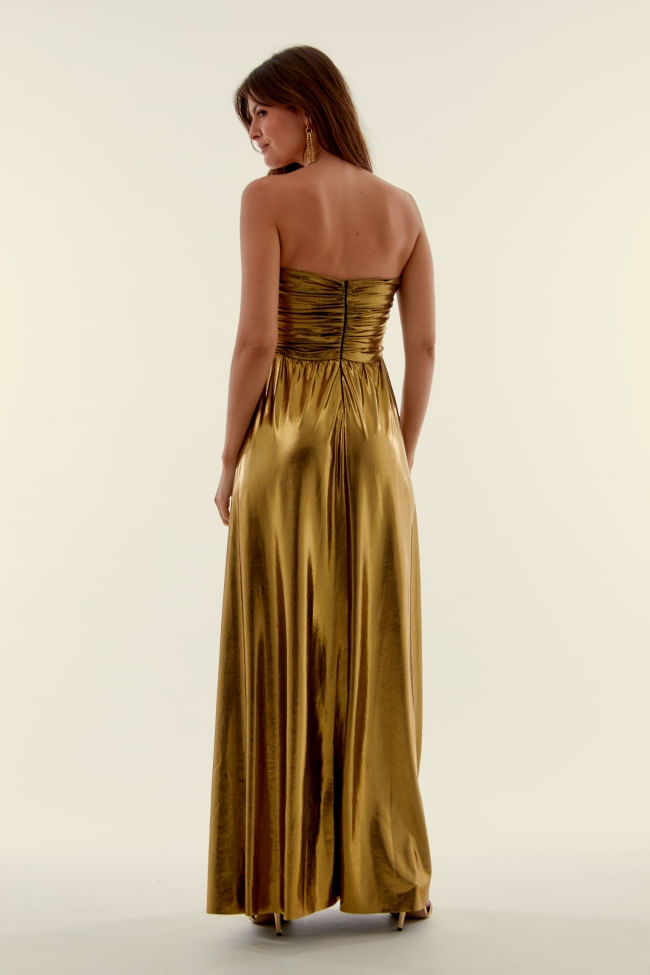 VESTIDO NÓ METALIC