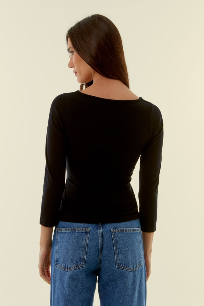 BLUSA MALHA DETALHE