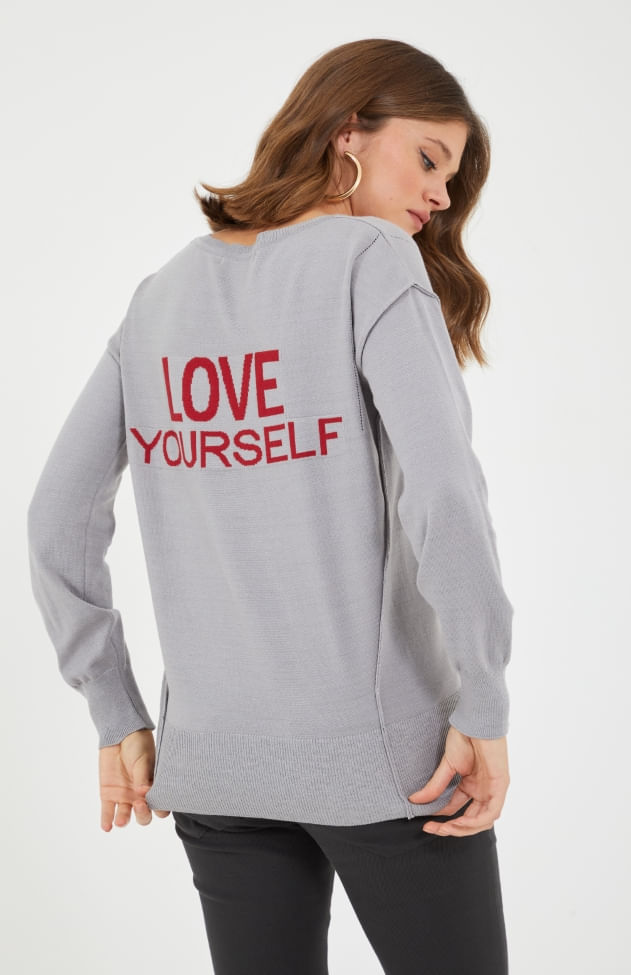 BLUSA TRICOT LOVE YOURSELF