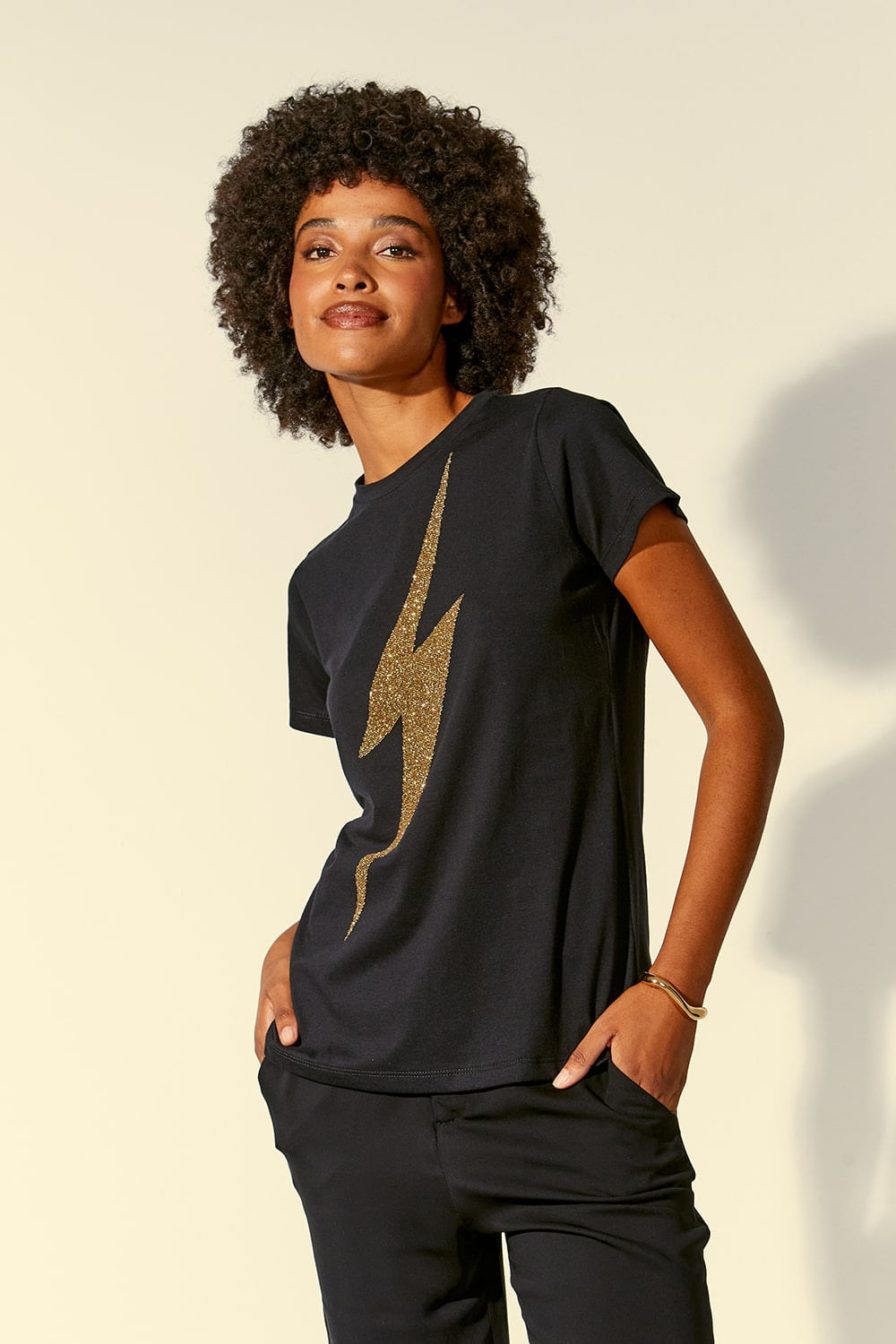 BLUSA SILK RAIO GOLD