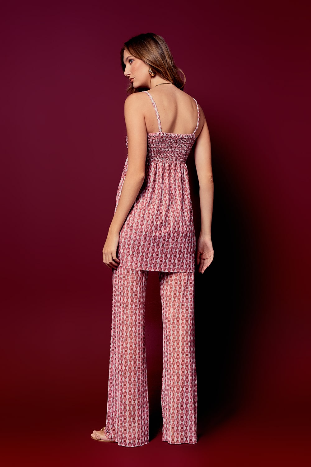 CONJUNTO ALÇA TULE ESTAMPA VICKY