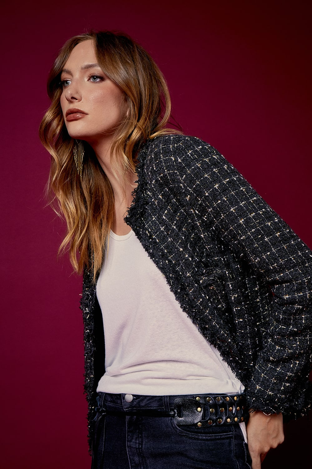 CASACO TWEED LIA