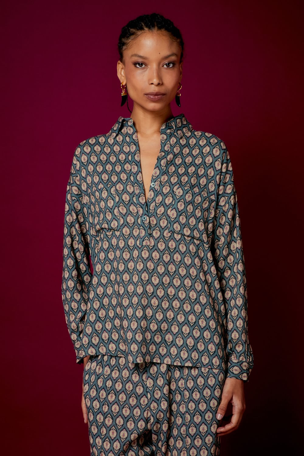 CAMISA ESTAMPA ZAID