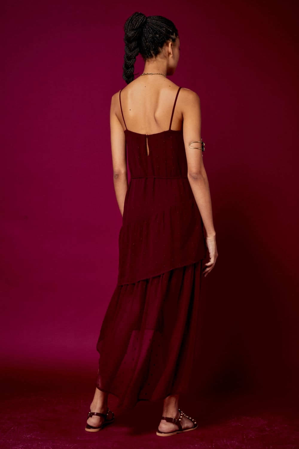 VESTIDO ALCINHA BORDADO DOTS