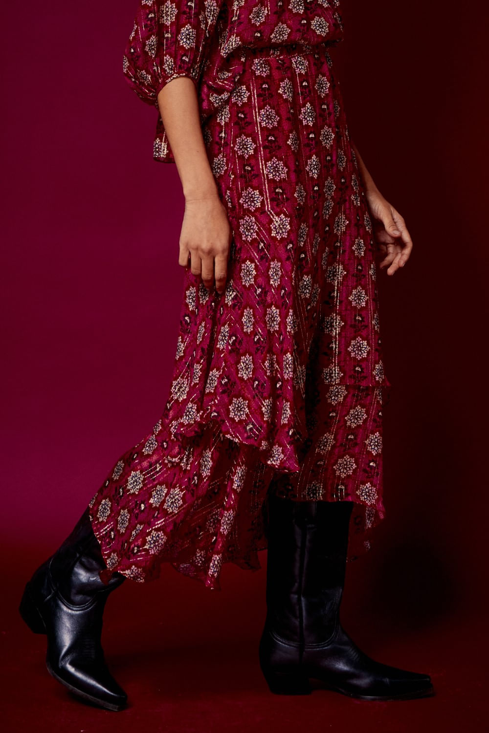 SAIA ESTAMPA ULLA LUREX
