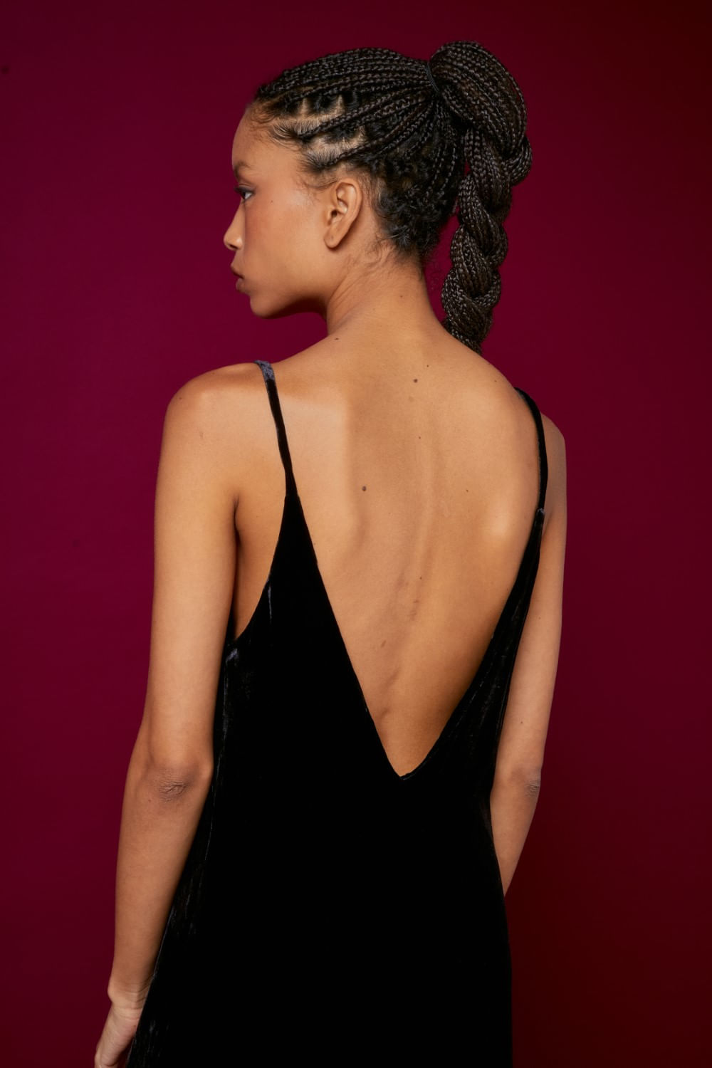 VESTIDO MIDI VELVET