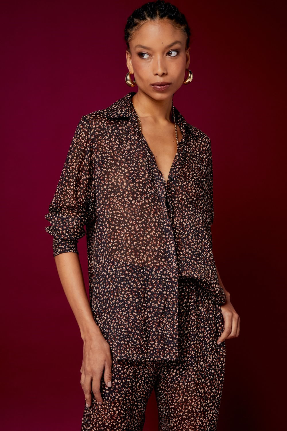 CAMISA ESTAMPA NINA