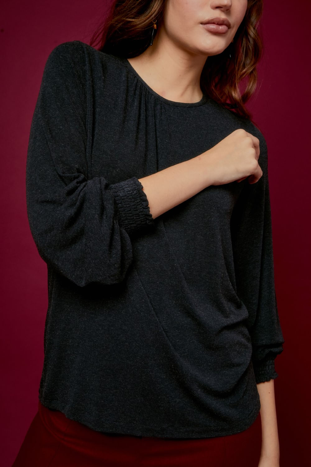BLUSA PUNHO BARCELONA