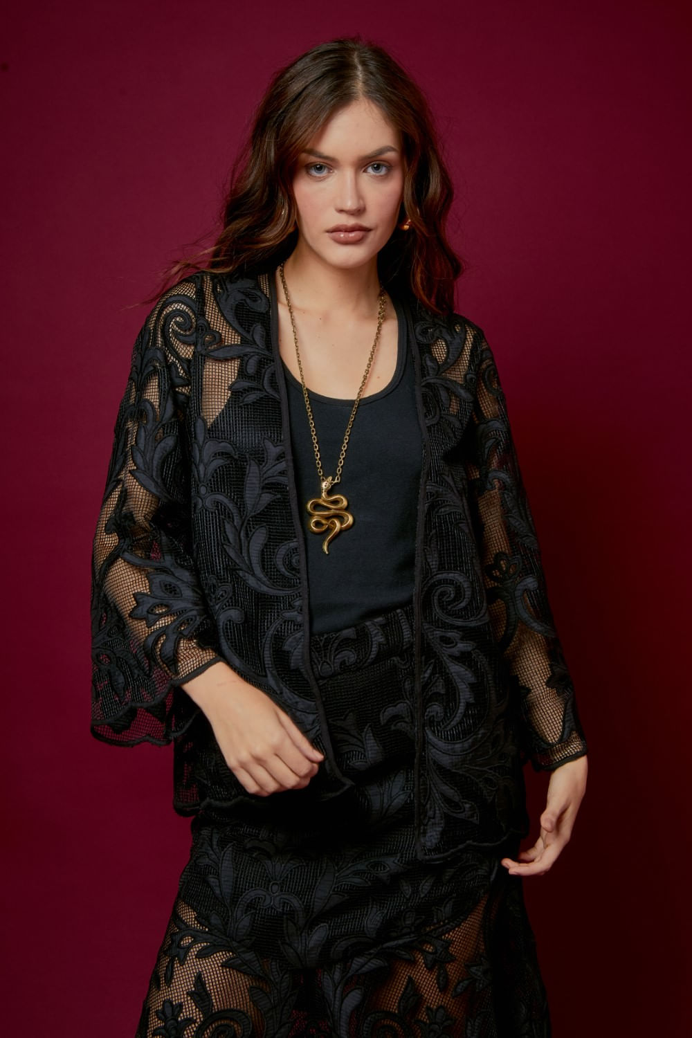 KIMONO BORDADO ARABESCO WINTER