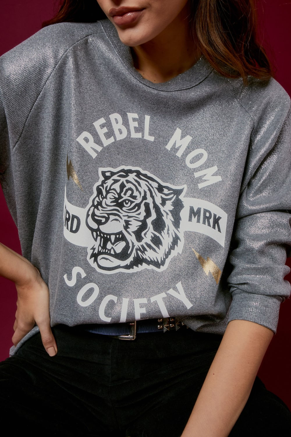 BLUSA REBEL MOM