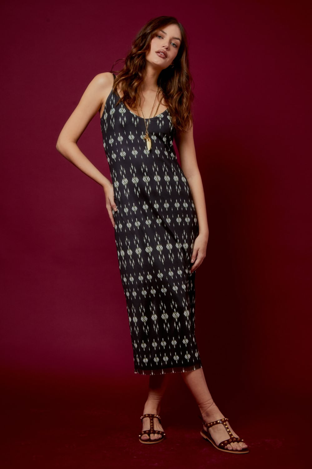 VESTIDO ESTAMPA TARI TULE