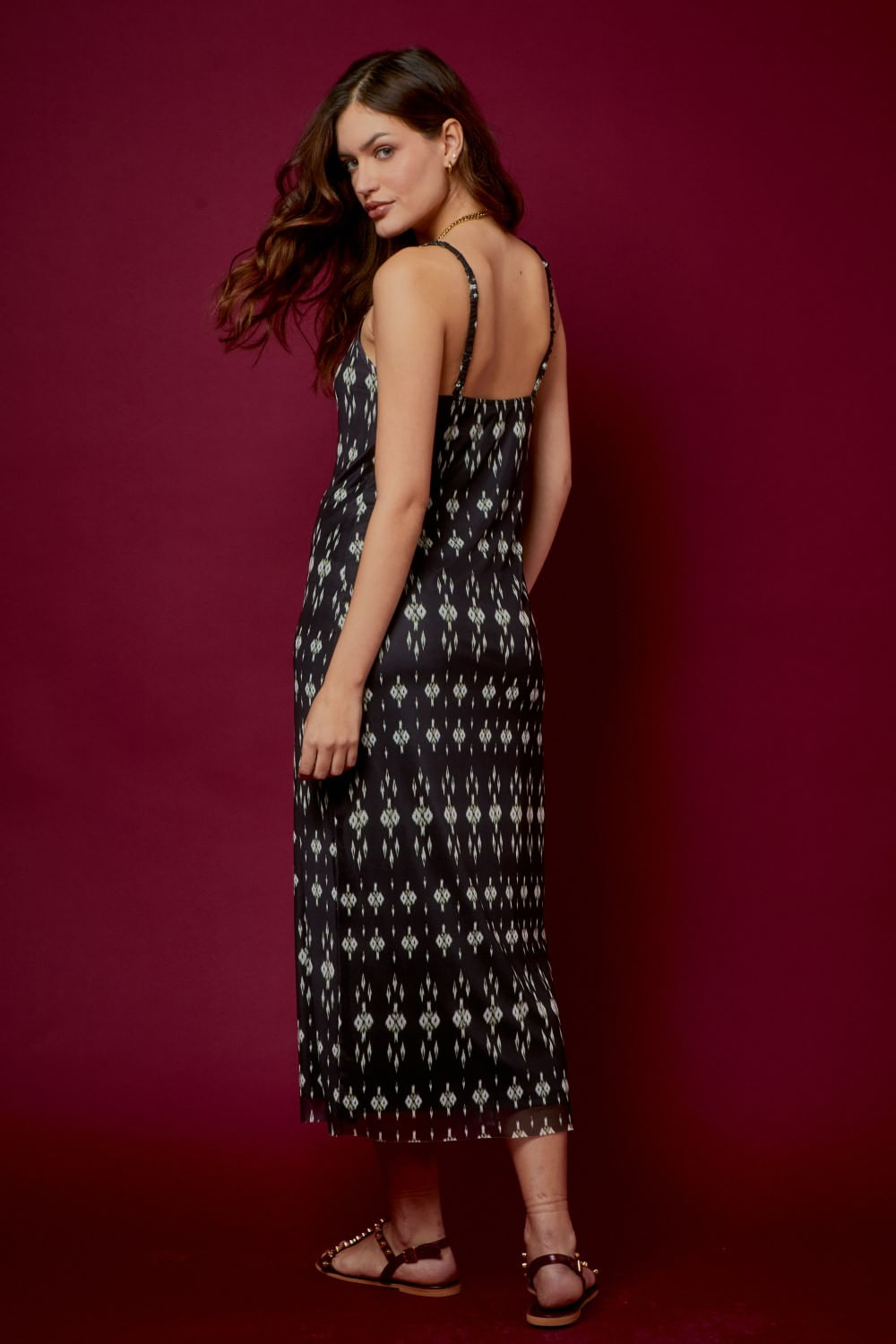 VESTIDO ESTAMPA TARI TULE