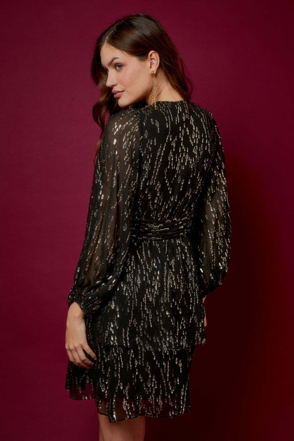 VESTIDO NOITE GOLD