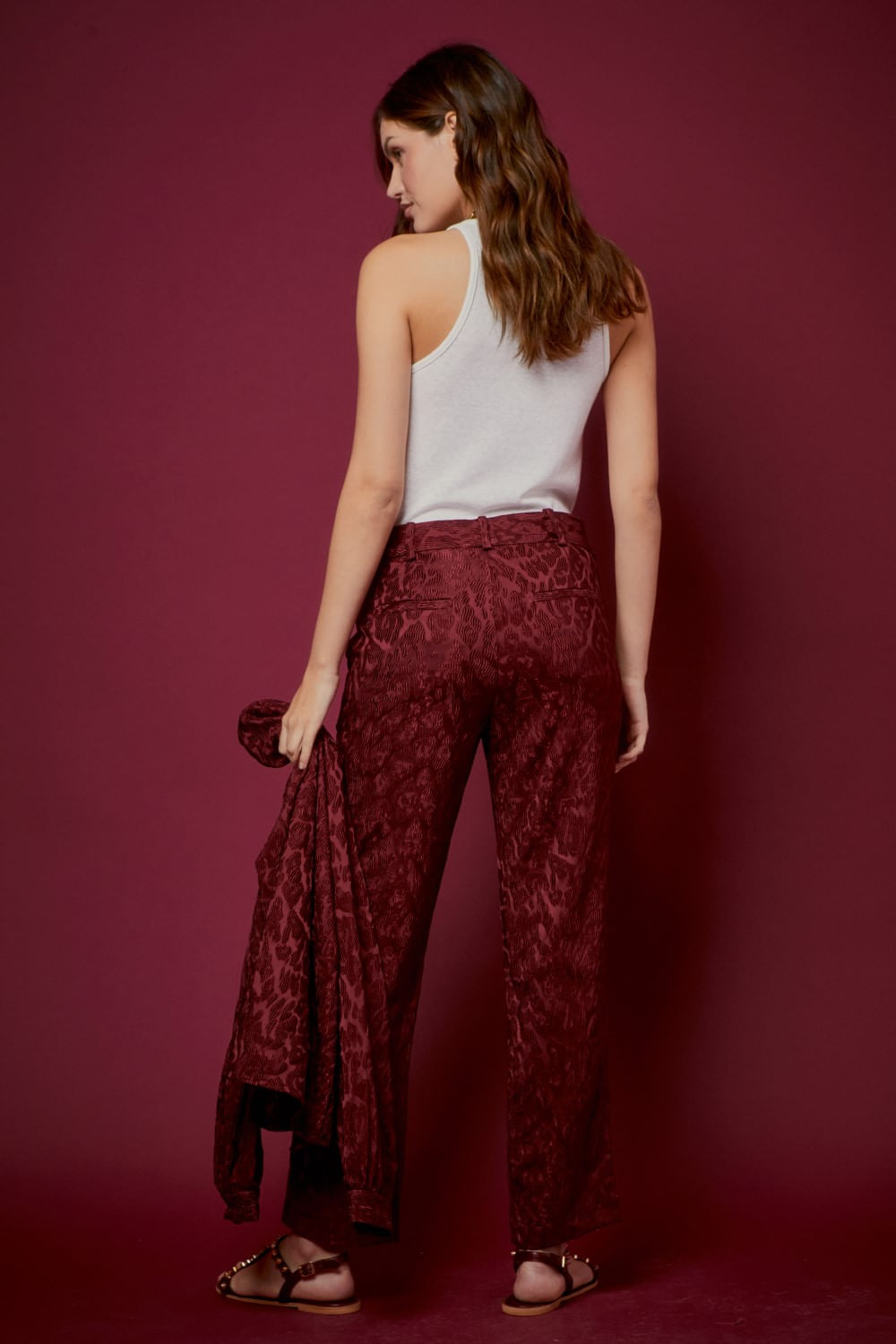 CALÇA NERVURAS