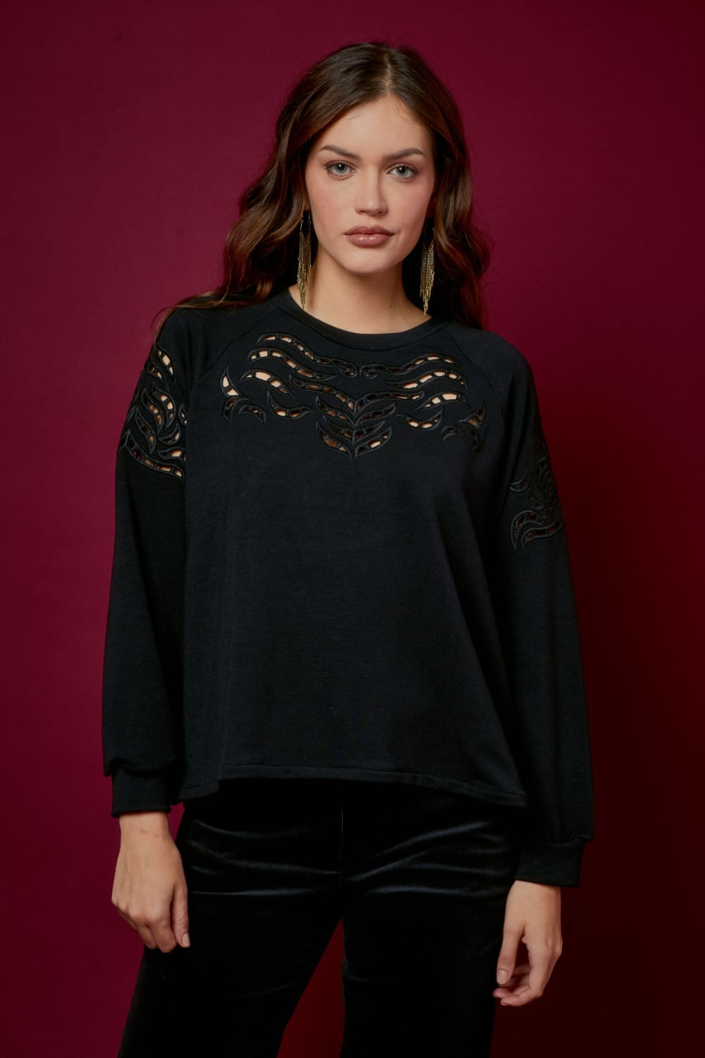 BLUSA BORDADO RECHILIEU