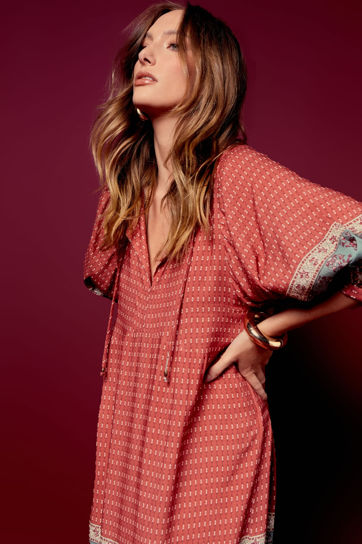 VESTIDO ESTAMPA FIORDE