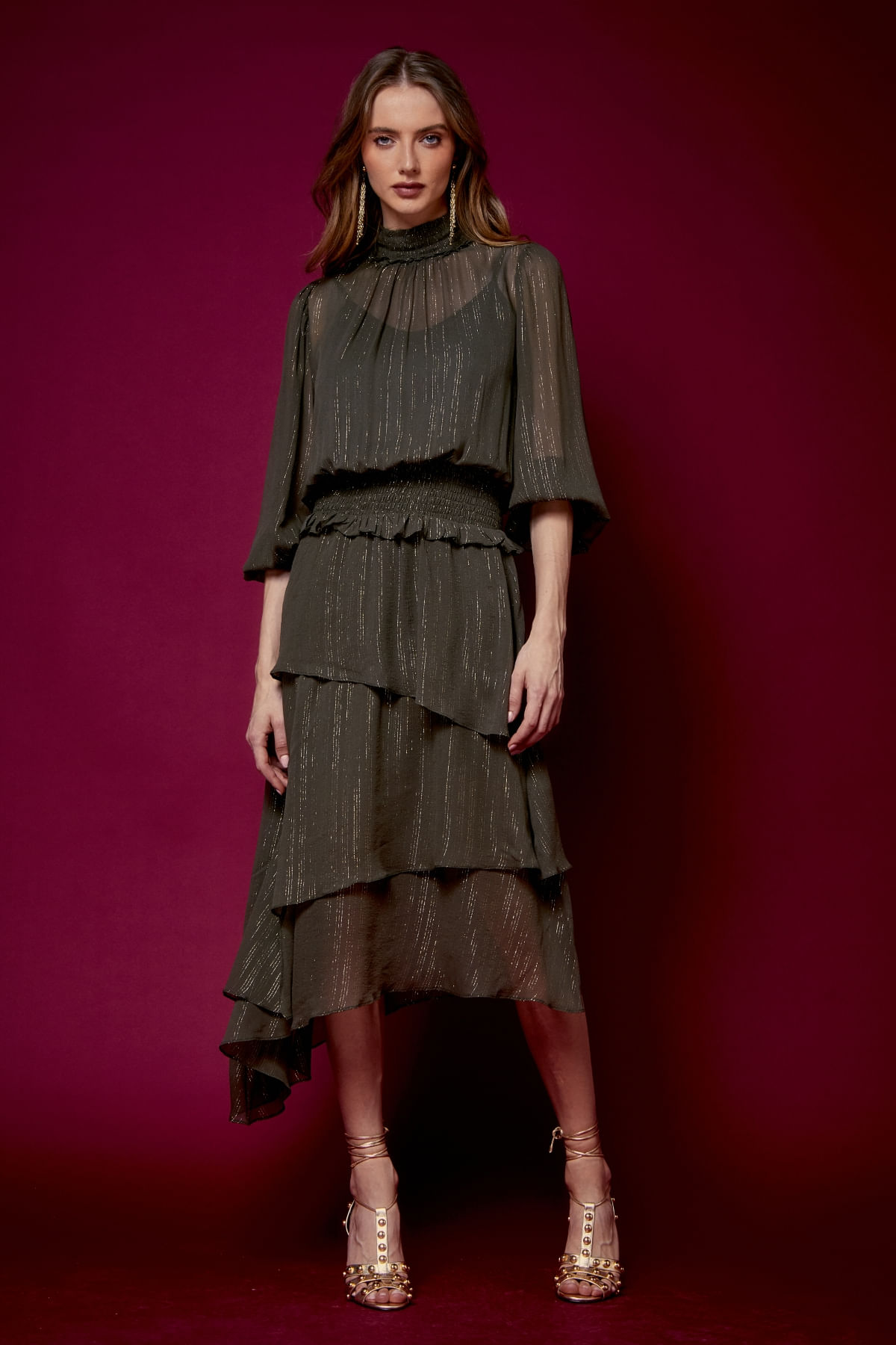 VESTIDO LASTEX MIRA