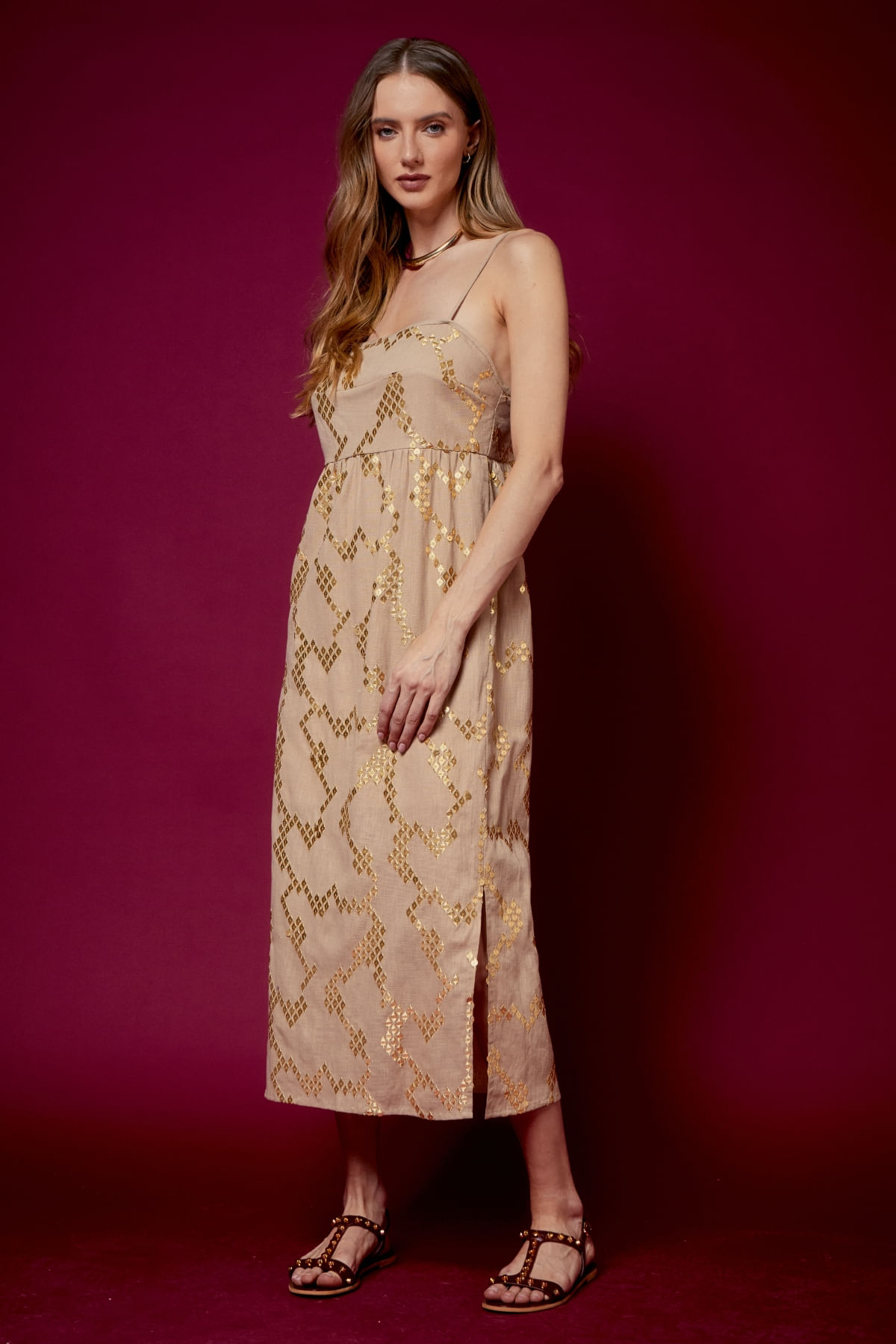 VESTIDO BORDADO GEORGIA