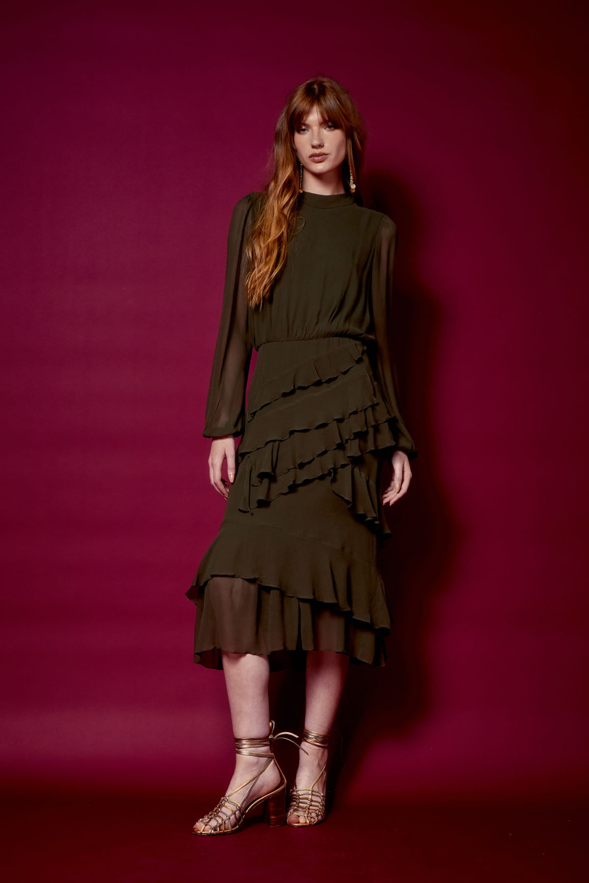 VESTIDO GGT BABADOS