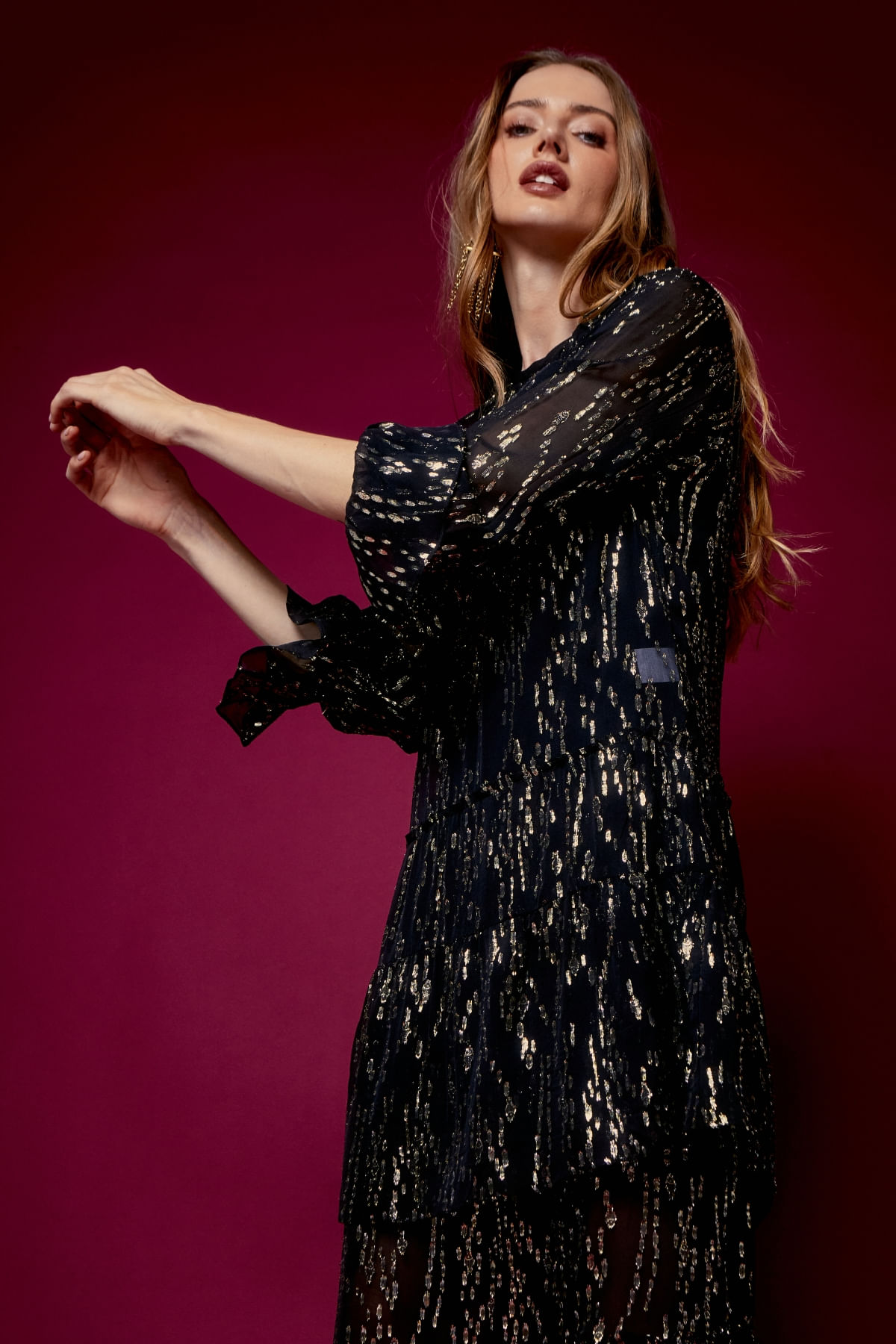VESTIDO BABADOS FISH