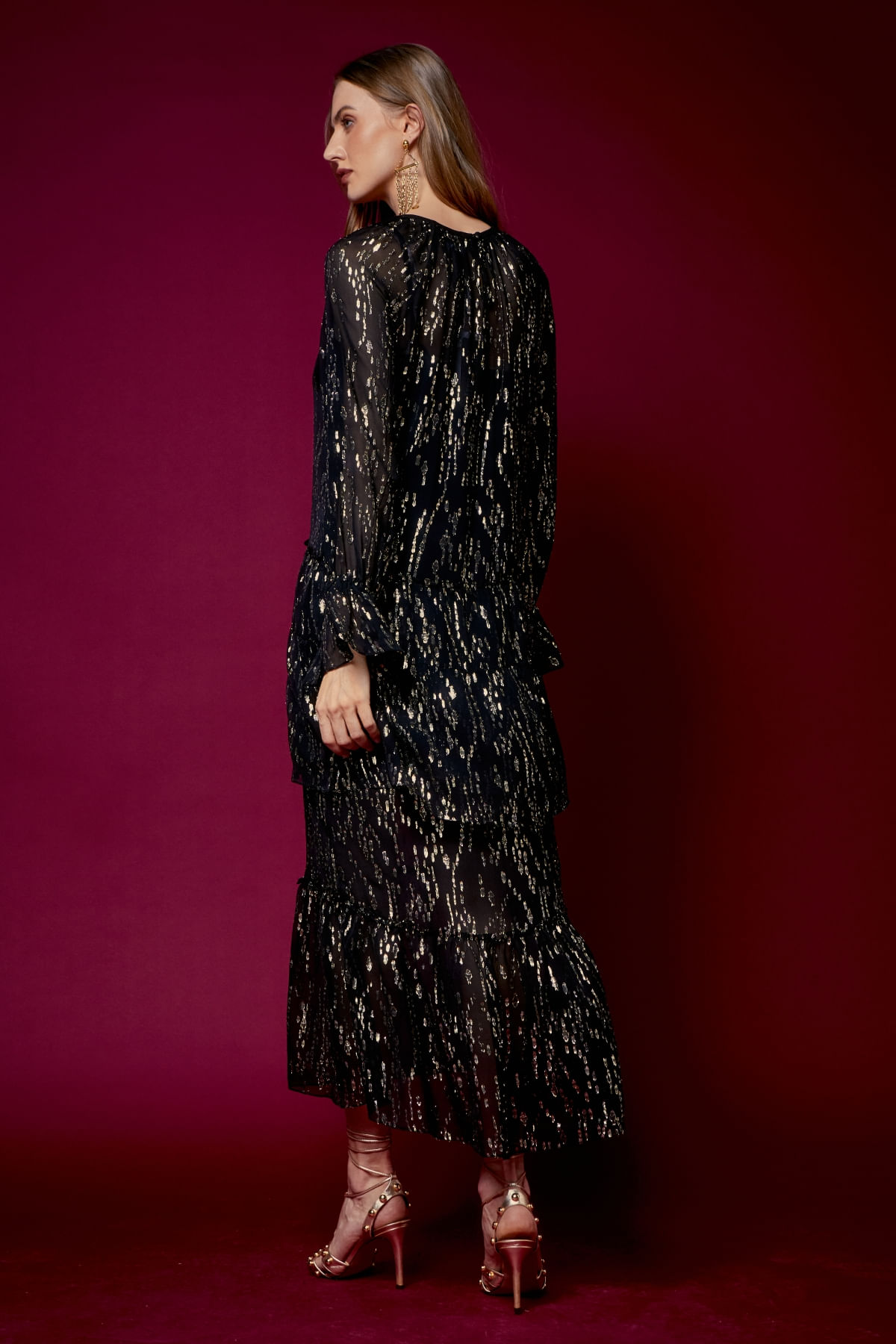 VESTIDO BABADOS FISH