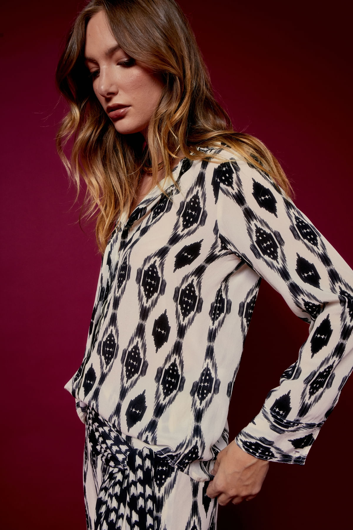 CAMISA ESTAMPA INKA