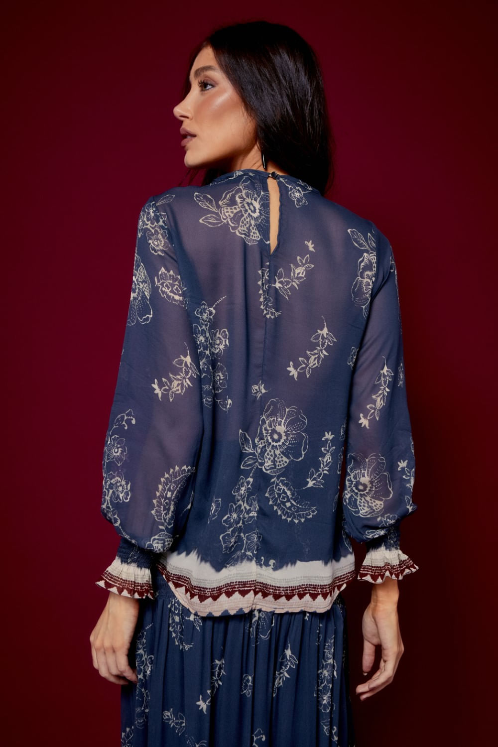 BLUSA ESTAMPA MEGEVE