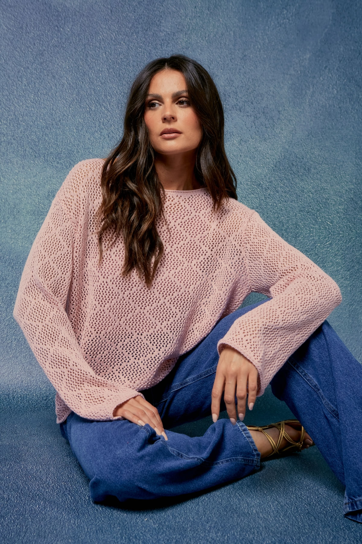 BLUSA TRICOT TELADA
