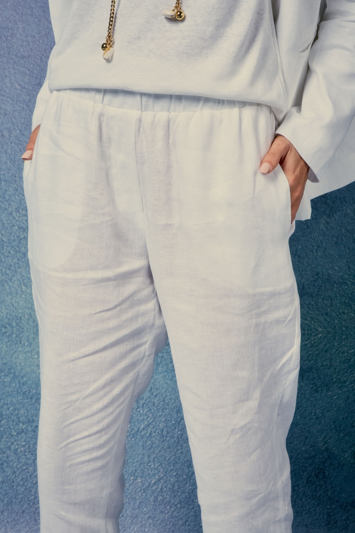 CALÇA LINHO DETALHE