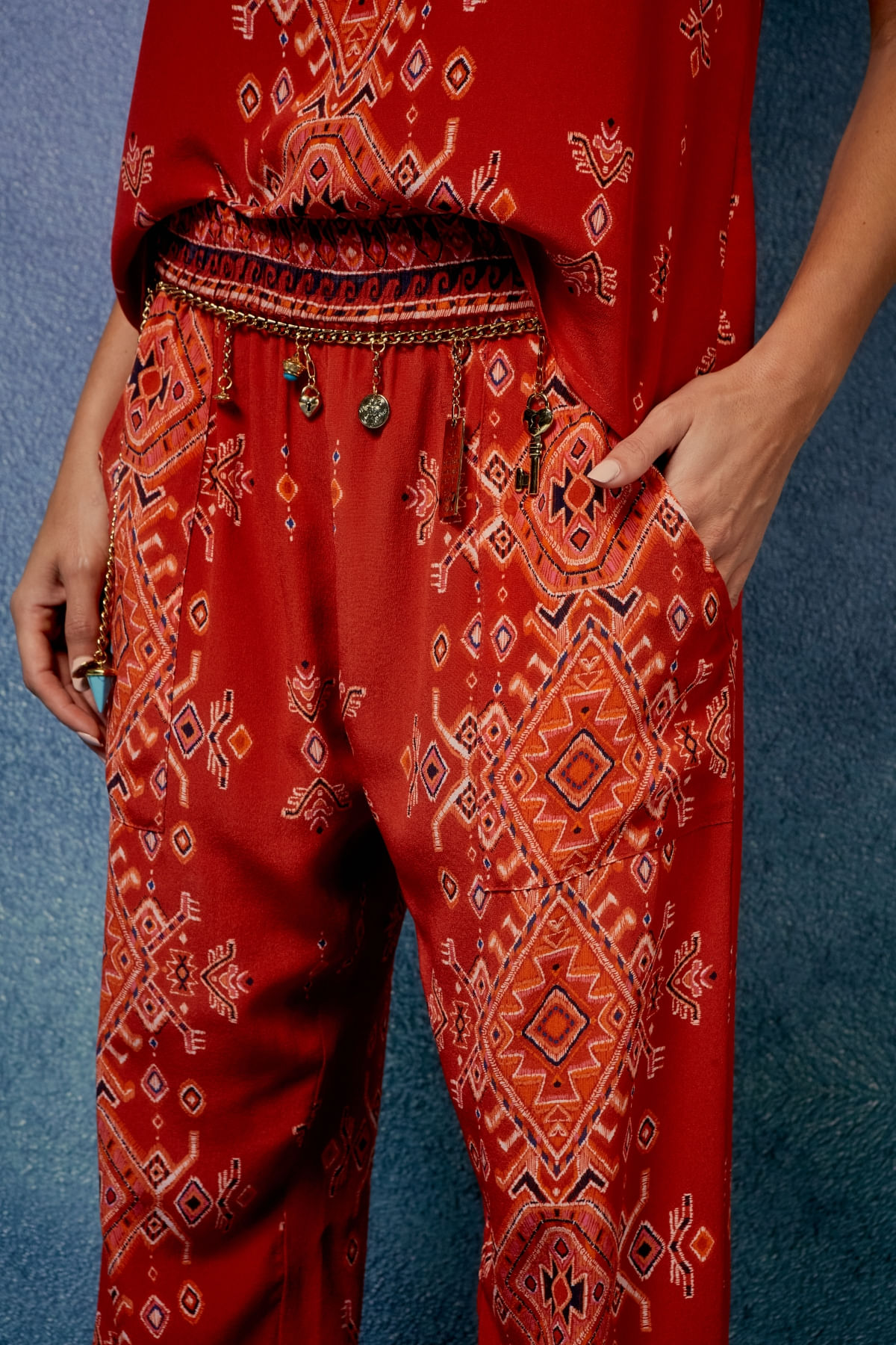 CALÇA ESTAMPA SAMAR